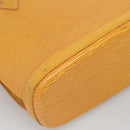 LOUIS VUITTON Epi Lussac Shoulder Bag Yellow M52289 LV Auth sw668-16