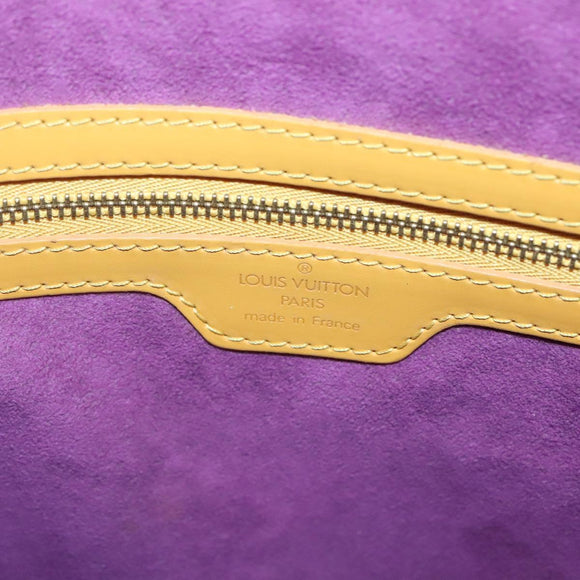 LOUIS VUITTON Epi Lussac Shoulder Bag Yellow M52289 LV Auth sw668