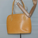 LOUIS VUITTON Epi Lussac Shoulder Bag Yellow M52289 LV Auth sw668-22