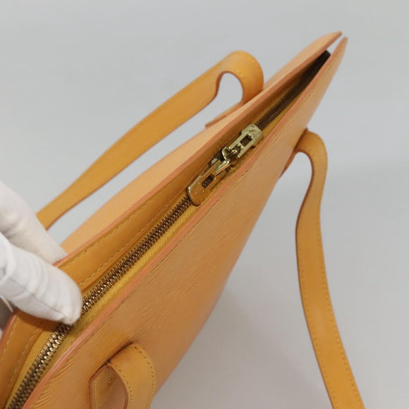 LOUIS VUITTON Epi Lussac Shoulder Bag Yellow M52289 LV Auth sw668
