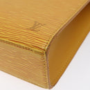 LOUIS VUITTON Epi Malesherbes Hand Bag Tassili Yellow Jonne M52379 Auth sw669-14