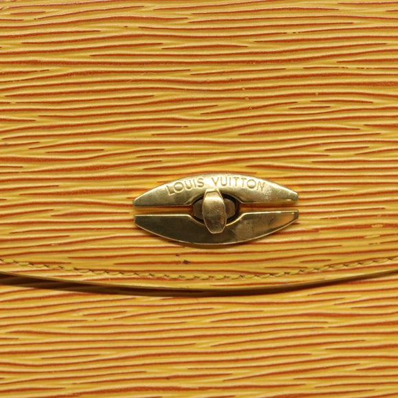 LOUIS VUITTON Epi Malesherbes Hand Bag Tassili Yellow Jonne M52379 Auth sw669