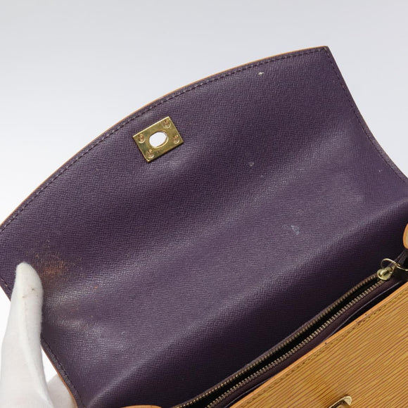 LOUIS VUITTON Epi Malesherbes Hand Bag Tassili Yellow Jonne M52379 Auth sw669