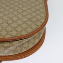 CELINE Shoulder Bag PVC Beige Gold Auth sw676-16