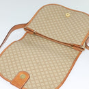 CELINE Shoulder Bag PVC Beige Gold Auth sw676-18