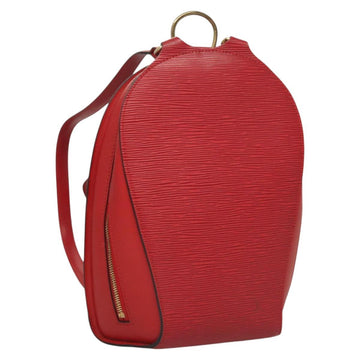 LOUIS VUITTON Epi Mabillon Backpack Castilian Red M52237 LV Auth sw690