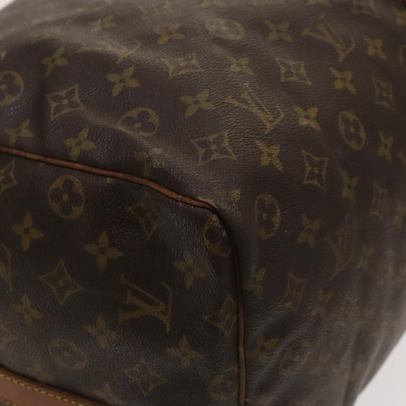 LOUIS VUITTON Monogram Keepall Bandouliere 60 Boston Bag M41412 LV Auth sw695