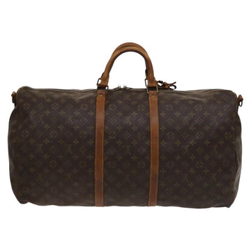 LOUIS VUITTON Monogram Keepall Bandouliere 60 Boston Bag M41412 LV Auth sw695 - 0