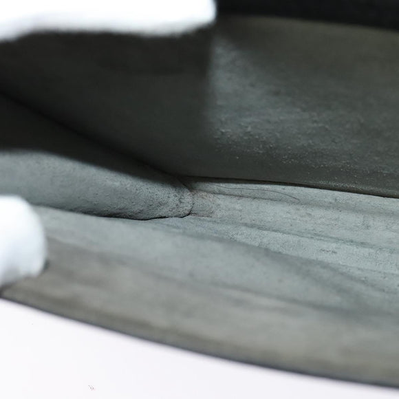 LOEWE Anagram Business Bag Leather Black Gold Auth sw696