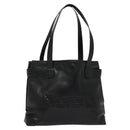 GUCCI Tote Bag Leather Black Gold 002 105 0141 Auth sw707-1