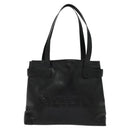 GUCCI Tote Bag Leather Black Gold 002 105 0141 Auth sw707-13