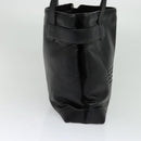 GUCCI Tote Bag Leather Black Gold 002 105 0141 Auth sw707-3