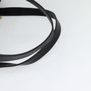 GUCCI Tote Bag Leather Black Gold 002 105 0141 Auth sw707-7