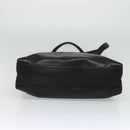 GUCCI Tote Bag Leather Black Gold 002 105 0141 Auth sw707-5