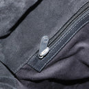 BALLY Shoulder Bag Suede Leather Black Silver Auth sw721A-21