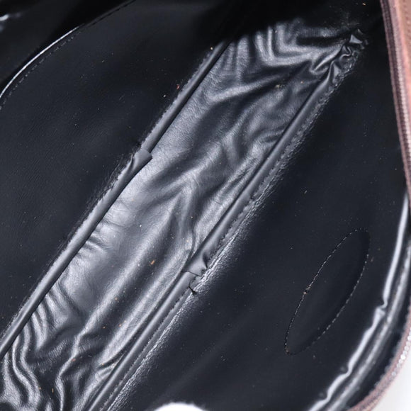 Burberrys Nova Check Shoulder Bag Canvas Beige Gold Auth sw723