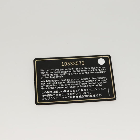 CHANEL Camelia Choco Bar Hand Bag Canvas Beige Silver CC Auth sw727