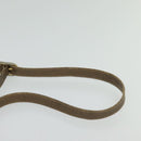 GUCCI GG Supreme Web Sherry Line Bag PVC Beige Gold 904 02 049 Auth sw732-8