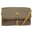 GUCCI Micro GG Supreme Shoulder Bag PVC Beige Gold 001 115 2681 Auth sw738-1