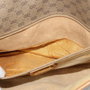 GUCCI Micro GG Supreme Shoulder Bag PVC Beige Gold 001 115 2681 Auth sw738-19