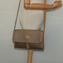 GUCCI Micro GG Supreme Shoulder Bag PVC Beige Gold 001 115 2681 Auth sw738-21