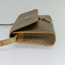 GUCCI Micro GG Supreme Shoulder Bag PVC Beige Gold 001 115 2681 Auth sw738-3