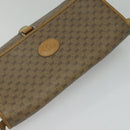 GUCCI Micro GG Supreme Shoulder Bag PVC Beige Gold 001 115 2681 Auth sw738-6