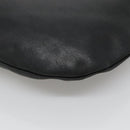 GUCCI Shoulder Bag Leather Black Silver 001 1206 Auth sw739-16