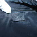 GUCCI Shoulder Bag Leather Black Silver 001 1206 Auth sw739-17