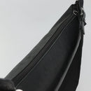 GUCCI Shoulder Bag Leather Black Silver 001 1206 Auth sw739-6