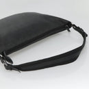 GUCCI Shoulder Bag Leather Black Silver 001 1206 Auth sw739-7