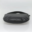 GUCCI Shoulder Bag Leather Black Silver 001 1206 Auth sw739-5