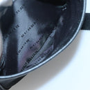 BURBERRY Shoulder Bag Nylon Black Silver Auth sw747-19