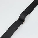 BURBERRY Shoulder Bag Nylon Black Silver Auth sw747-8