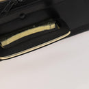 Burberrys Nova Check Violin Cases Leather Beige Gold Auth sw748-9