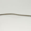 Christian Dior Honeycomb Canvas Shoulder Bag PVC White Gold Auth sw752-8