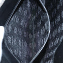 LOEWE Shoulder Bag Canvas Navy Silver Auth sw762-22