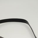 LOEWE Shoulder Bag Canvas Navy Silver Auth sw762-8