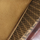 FENDI Zucca Canvas Garment Cover Brown Black gold Auth sw767-21