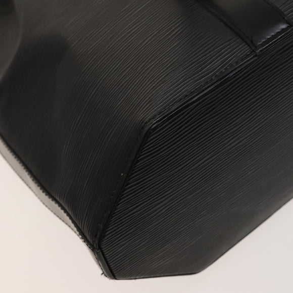 LOUIS VUITTON Epi Sac A Dos Shoulder Bag Black M80153 LV Auth sw777