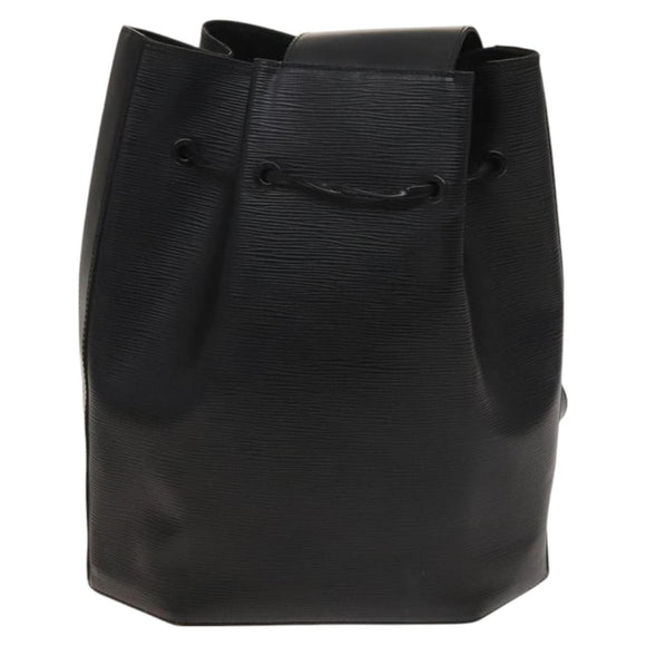 LOUIS VUITTON Epi Sac A Dos Shoulder Bag Black M80153 LV Auth sw777