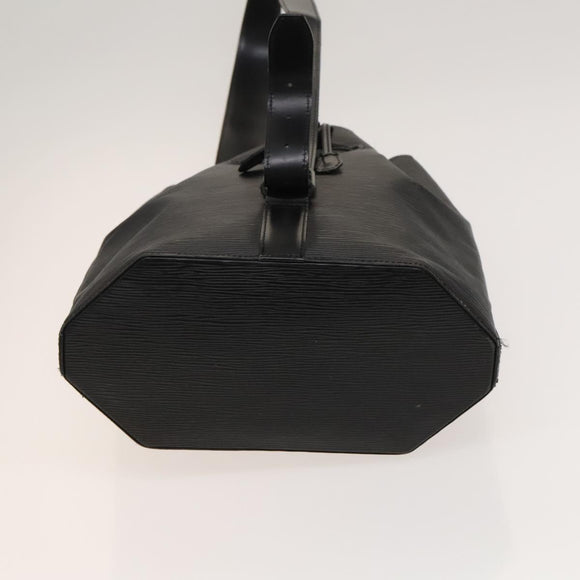 LOUIS VUITTON Epi Sac A Dos Shoulder Bag Black M80153 LV Auth sw777