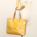 LOUIS VUITTON Monogram Vernis Columbus Tote Bag Gris M91028 LV Auth sw778-23