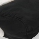 PRADA Pouch Nylon Black Silver Auth SW780-15