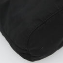 PRADA Pouch Nylon Black Silver Auth SW780-16