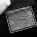 PRADA Pouch Nylon Black Silver Auth SW780-10