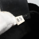 PRADA Pouch Nylon Black Silver Auth SW780-12