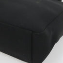 PRADA Sports Tote Bag Canvas Black Silver Auth SW787-8