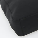 PRADA Sports Tote Bag Canvas Black Silver Auth SW787-15
