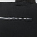 PRADA Sports Tote Bag Canvas Black Silver Auth SW787-9